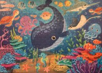 Corner Piece Under the sea - puzzle image