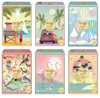 1play To-go flamingos - puzzle image