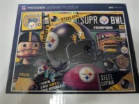 You the Fan Pittsburgh Steelers Wooden Jigsaw Puzzle - puzzle image