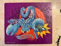 TCG Toys Hot Wheels - puzzle image