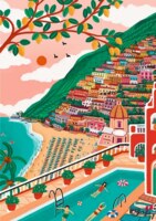 Trefl The art of the colour: Positano, Italy - puzzle image