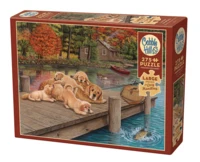 Cobble Hill Lazy Day on the Dock - puzzle image
