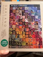 Oakland Puzzle Company 50 Years of Rainbow - puzzle image