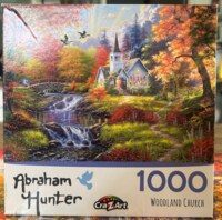 Cra-Z-Art Woodland Church - puzzle image