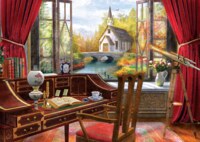 Art Puzzle Study View - obrázek puzzlí