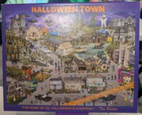 Portland Puzzle Company Halloween Town - puzzle image