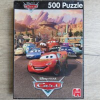 Jumbo Disney Cars movie poster - obrázek puzzlí