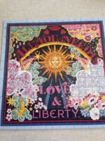 Galison Liberty - all you need is Love and Liberty - puzzle image