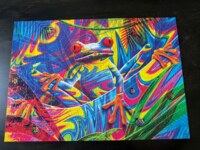 Buffalo Games Rainforest frog - obrázek puzzlí