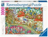 Ravensburger Floral Mushroom Houses - obrázek puzzlí