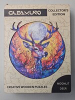 Gleamuno Moonlit Deer (wooden) - puzzle image
