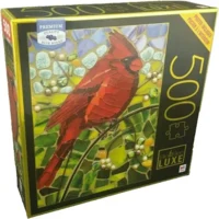 Big Ben Cardinal Glass Mosaic - puzzle image