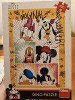Dino Mickey mouse - puzzle image