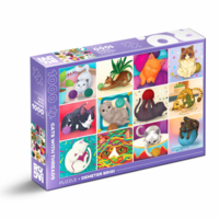 Roovi Cats with Threads - puzzle image