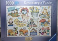 Ravensburger Crazy Cats...A Cat's Year - puzzle image