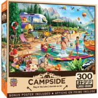 Masterpieces Campside Day at the Lake - puzzle image