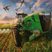 Ravensburger John Deere: Summer Spray - puzzle image