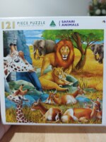 Q puzzles Safari Animals - obrázek puzzlí