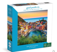 Good Puzzle Co. Sunset at Cinque Terre - puzzle image