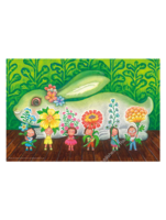Renoir Puzzle Flowery Childhood - puzzle image