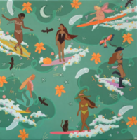 Surf Shack Witchy Wahine - puzzle image