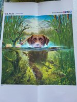 Ceaco Mark Fredrickson - Chocolate Lab - puzzle image