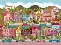 Puzzle Collector Art Sweet Tooth County - obrázek puzzlí
