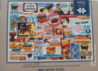 M&S M&S retro food - obrázek puzzlí