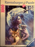 Ravensburger Wolfsfrau - puzzle image