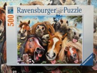 Ravensburger Horse selfies - puzzle image
