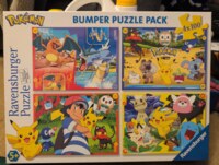 Ravensburger Pokémon Bumper Puzzle Pack 4x100 D - puzzle image