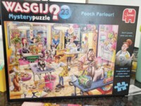 Jumbo Wasgij mystery 23: pooch parlour! - puzzle image