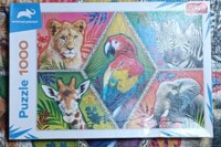 Trefl Exotic animals - puzzle image