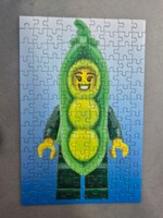 Chronicle Books Lego Mystery Minifigure Blue Edition Pea Pod Girl - puzzle image