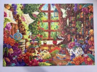 PieceHouse Petals & Pages - puzzle image