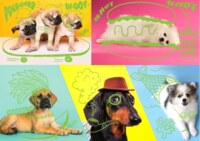 Trefl Neon color line - Far out dogs - puzzle image