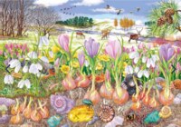 Gibsons Roots & Shoots - Winter Wonderland - puzzle image