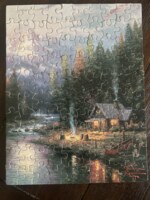 Thomas Kinkade Studios The End of a Perfect Day II - puzzle image