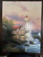 Thomas Kinkade Studios Beacon of Hope - obrázek puzzlí