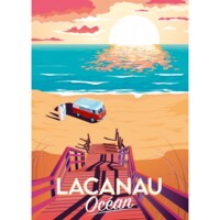 Alipson Affiche Lacanau Ocean - obrázek puzzlí