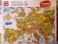 King Crazy Europe - puzzle image