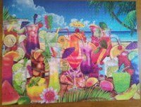 Colorcraft Puzzles Summer Beach Drinks - puzzle image