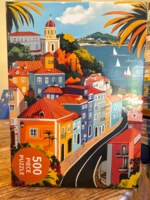 Ciavotie Town in Autumn Street Puzzle - obrázek puzzlí