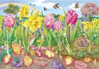 Gibsons Roots & Shoots - Spring Bulbs - puzzle image