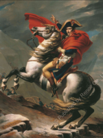 Renoir Puzzle Napoleon at the Great St. Bernard - puzzle image