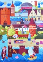 Trefl Puzzle Summer in Olsztyn - puzzle image