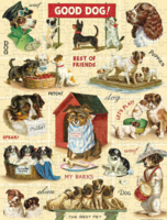 Cavallini & Co. Vintage Dogs - puzzle image