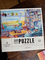 Lantern Press Literary Beach Cats - puzzle image