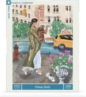 New York Puzzle Company Urban Sloth - obrázek puzzlí
