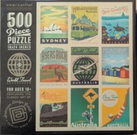 Americanflat World Travel Australia - obrázek puzzlí